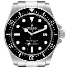 Used Rolex Seadweller 4000 Black Dial Automatic Steel Mens Watch 116600