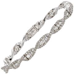 Favero Diamond Gold Twist Bracelet 5