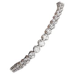 5.00 Carat Handmade Diamond Bracelet