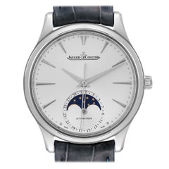 Jaeger Lecoultre Master Ultra Thin Moon Steel Mens Watch 145.8.64.S Q1258420