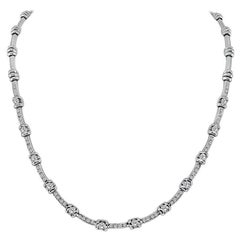 Collar de oro con diamantes de 2,75 ct