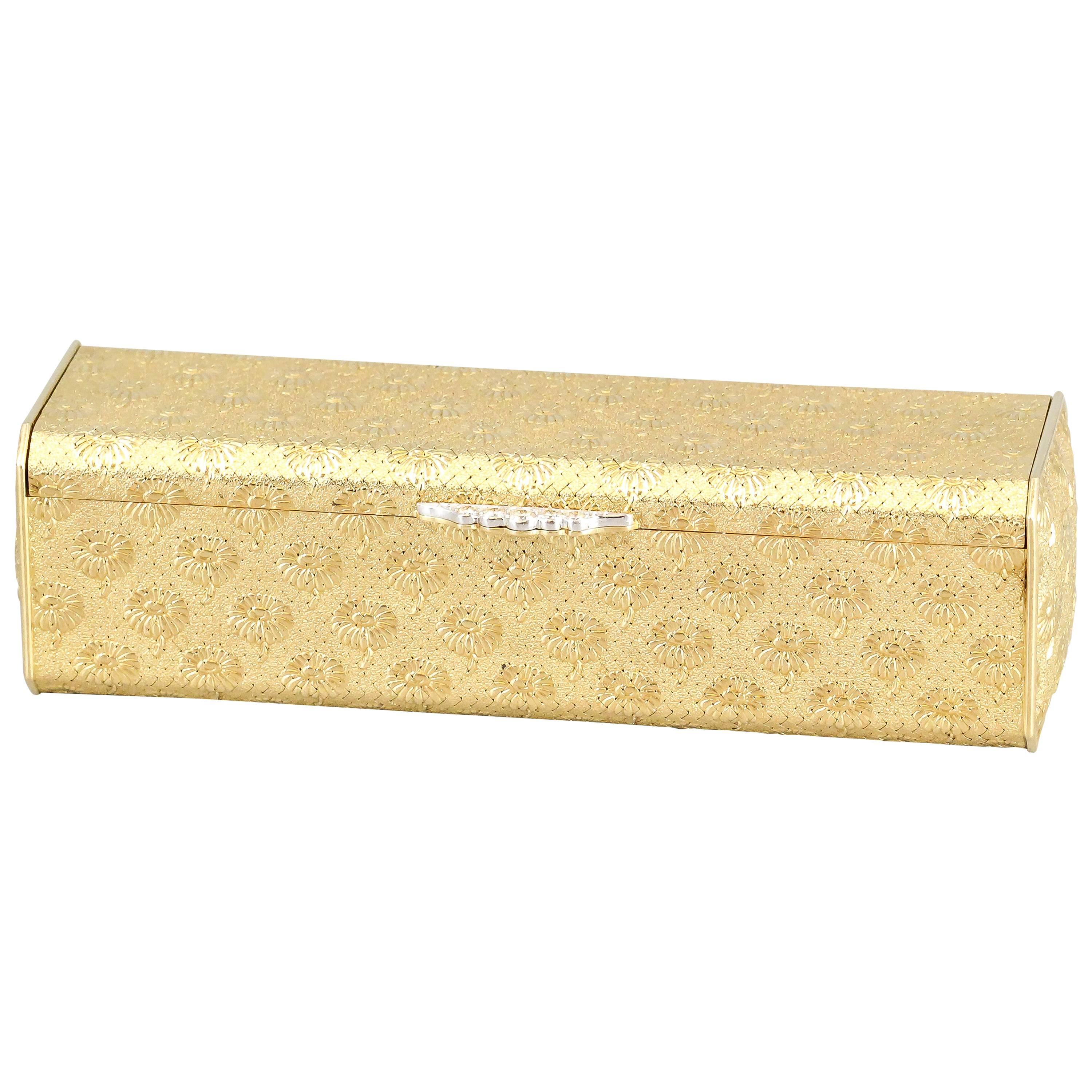 Boucheron Paris Marguerite Collection Diamond Gold  Box