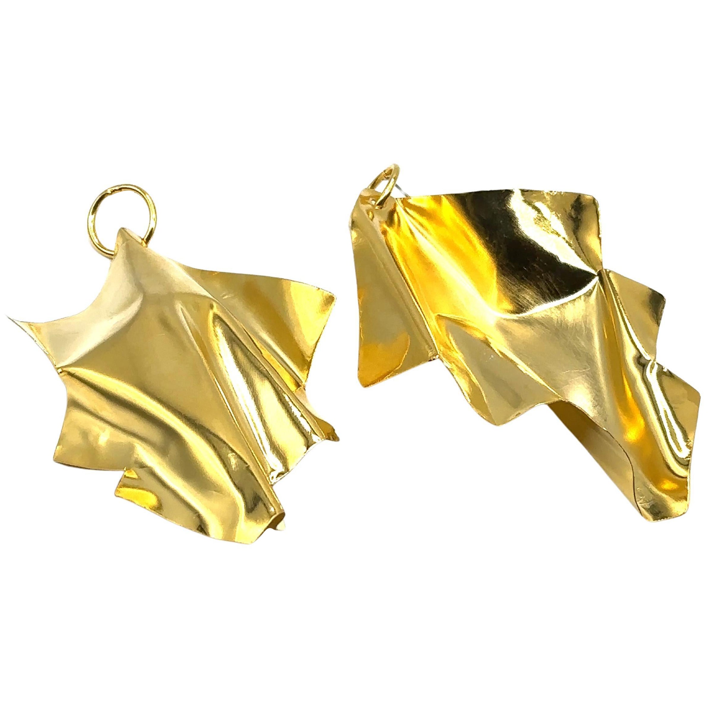 Angela - Dangle Earrings 14k gold plated