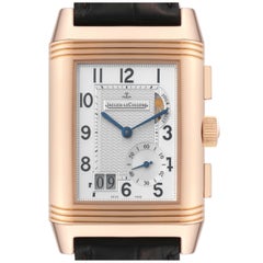 Used Jaeger LeCoultre Reverso Grande GMT Rose Gold Mens Watch 240.2.18 Q3022420