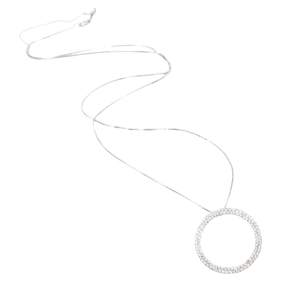 CERCLE OF LIFE Necklace in Gold and Diamonds For Sale
