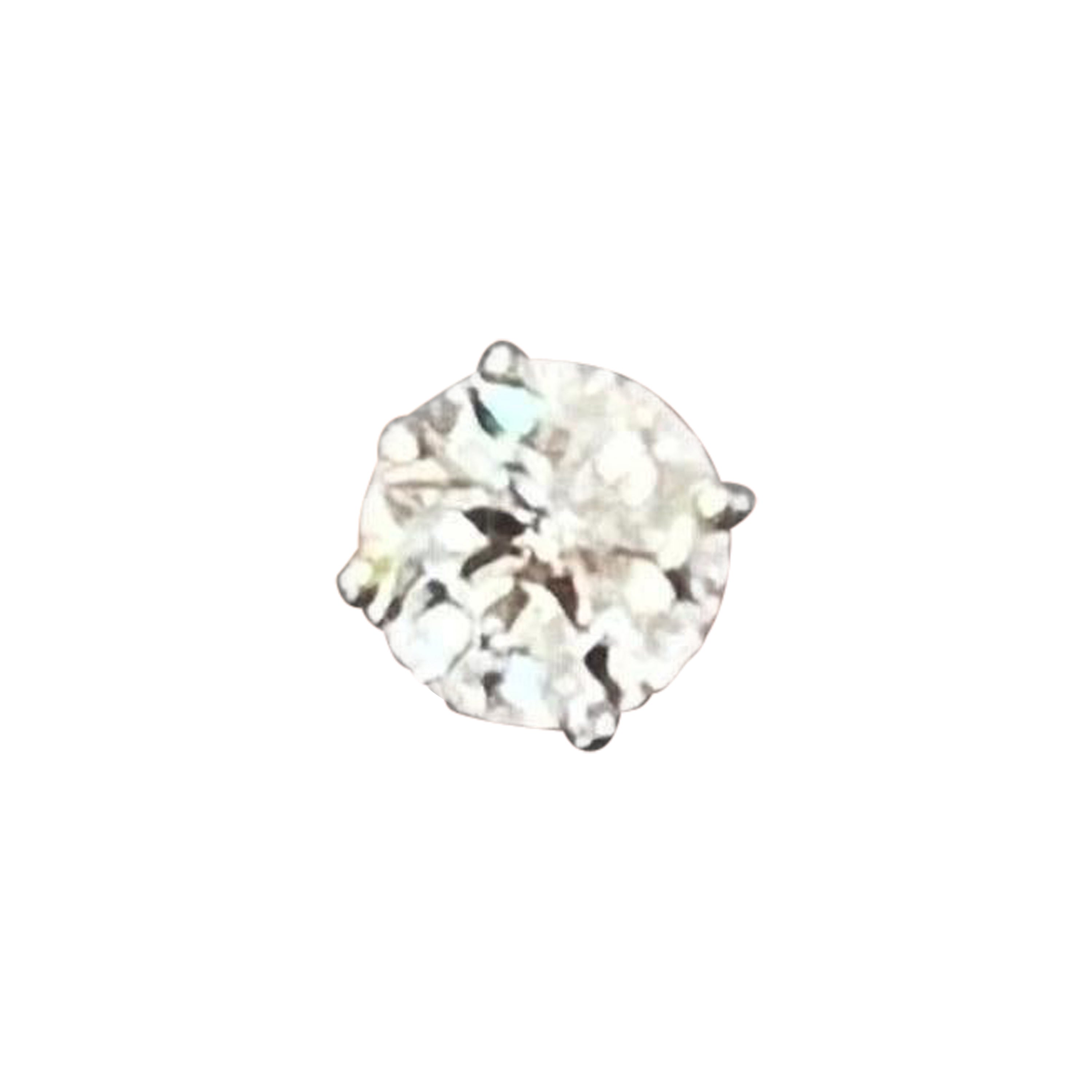 These gorgeous 2.03 ct diamond studs are G/H in color and SI2/I1 in clarity.
