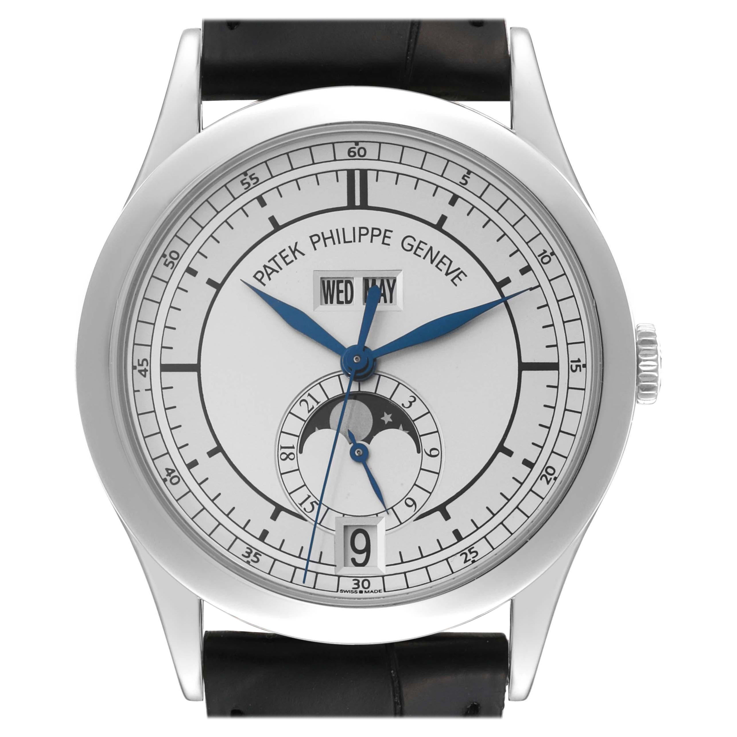 Patek Philippe Complications Annual Calendar White Gold Mens Watch 5396