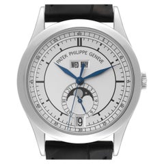 Used Patek Philippe Complications Annual Calendar White Gold Mens Watch 5396