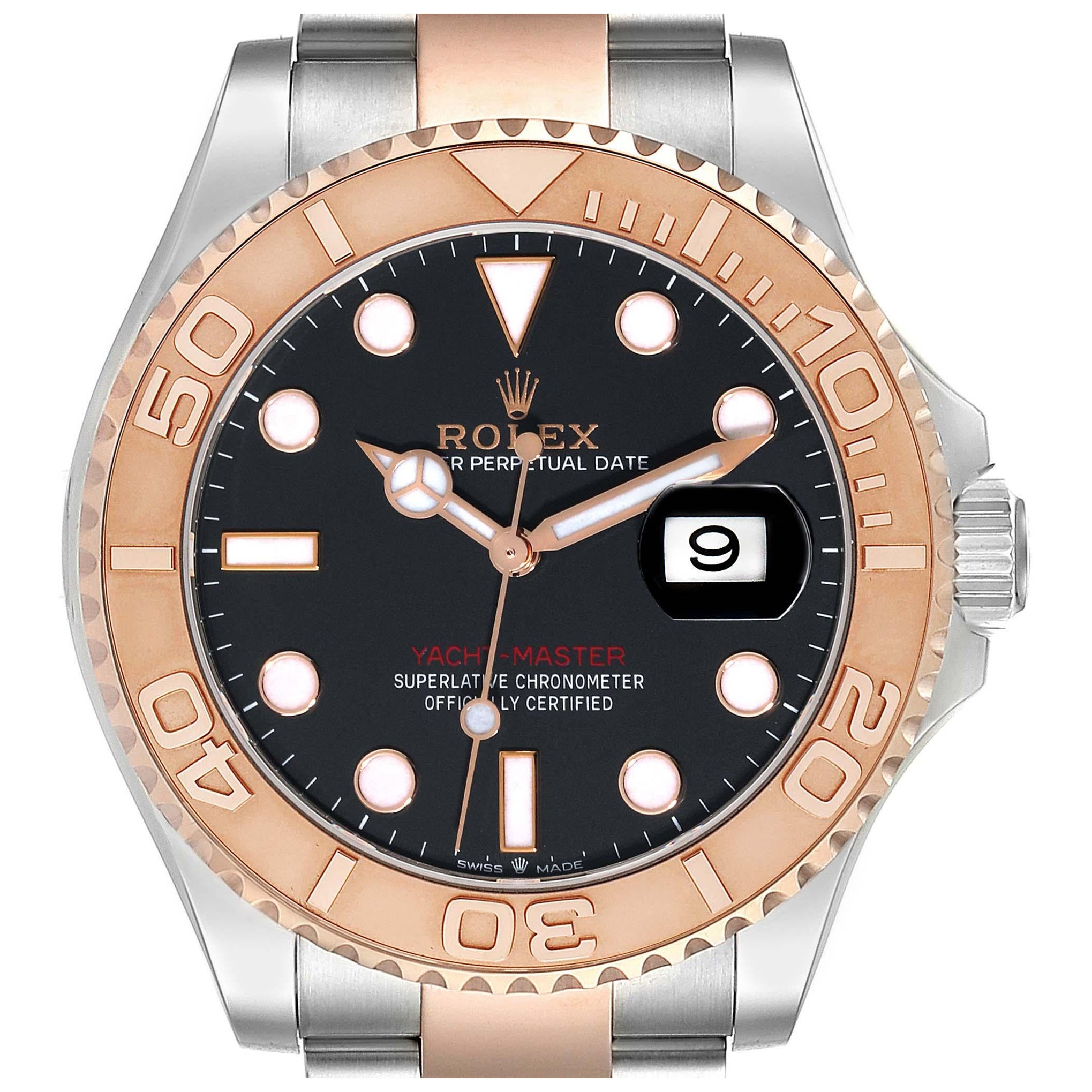 Rolex Yachtmaster Rose Gold Steel Rolesor Mens Watch 126621 For Sale