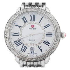 Used Michele Serein MW21B01A1963 Date Diamond Watch