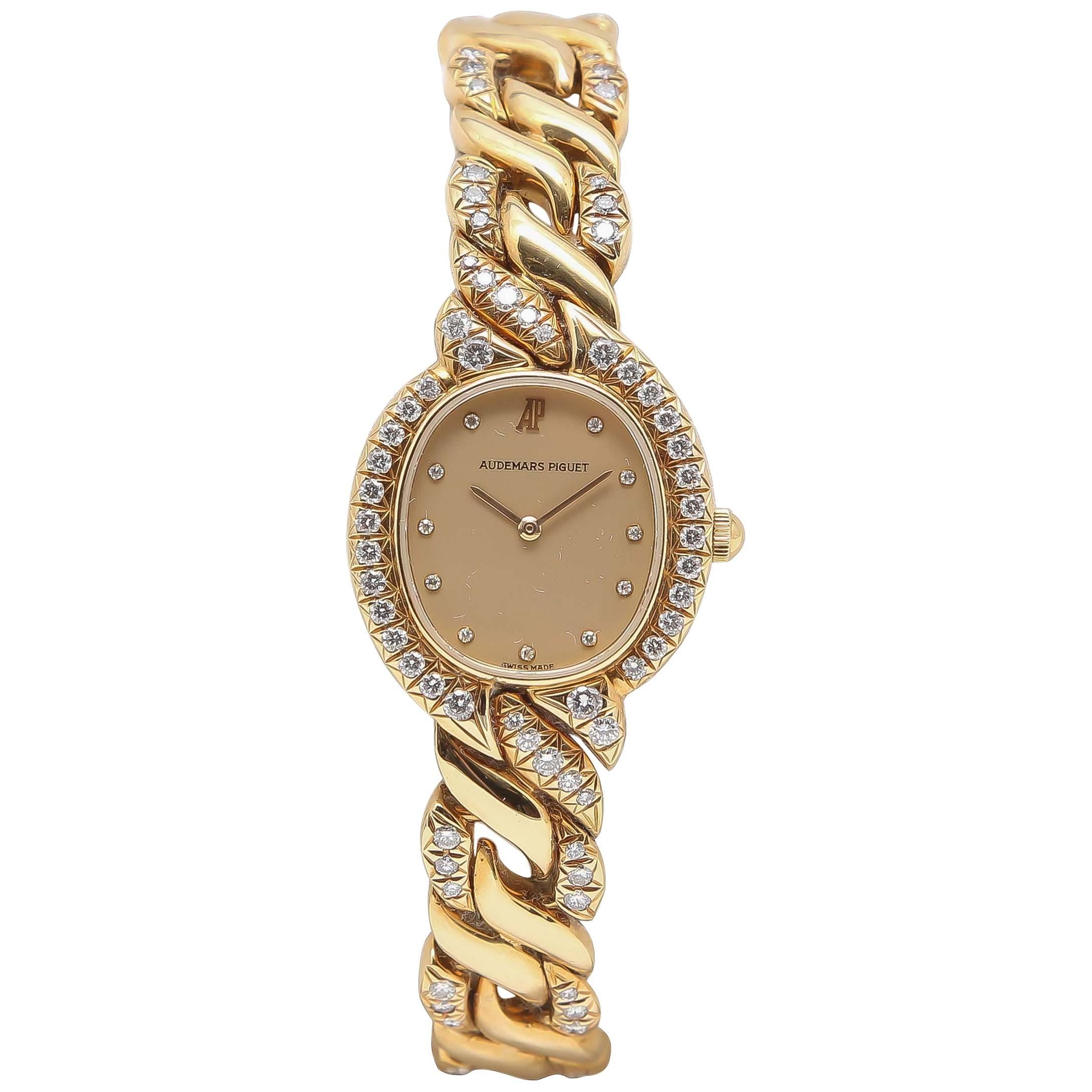 Ladies Diamond Audemars Piguet Watch 