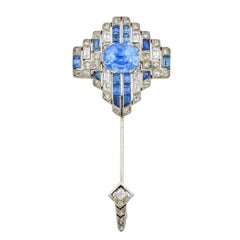 Sapphire Brooches