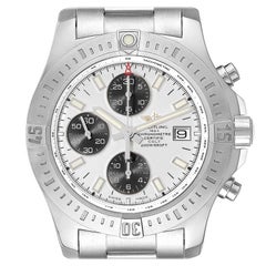 Breitling Colt Automatic Chronograph Steel Mens Watch A13388 Box Card