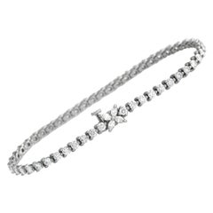 Tiffany & Co. Bracelet tennis victorien en platine avec diamants de 3,08 carats