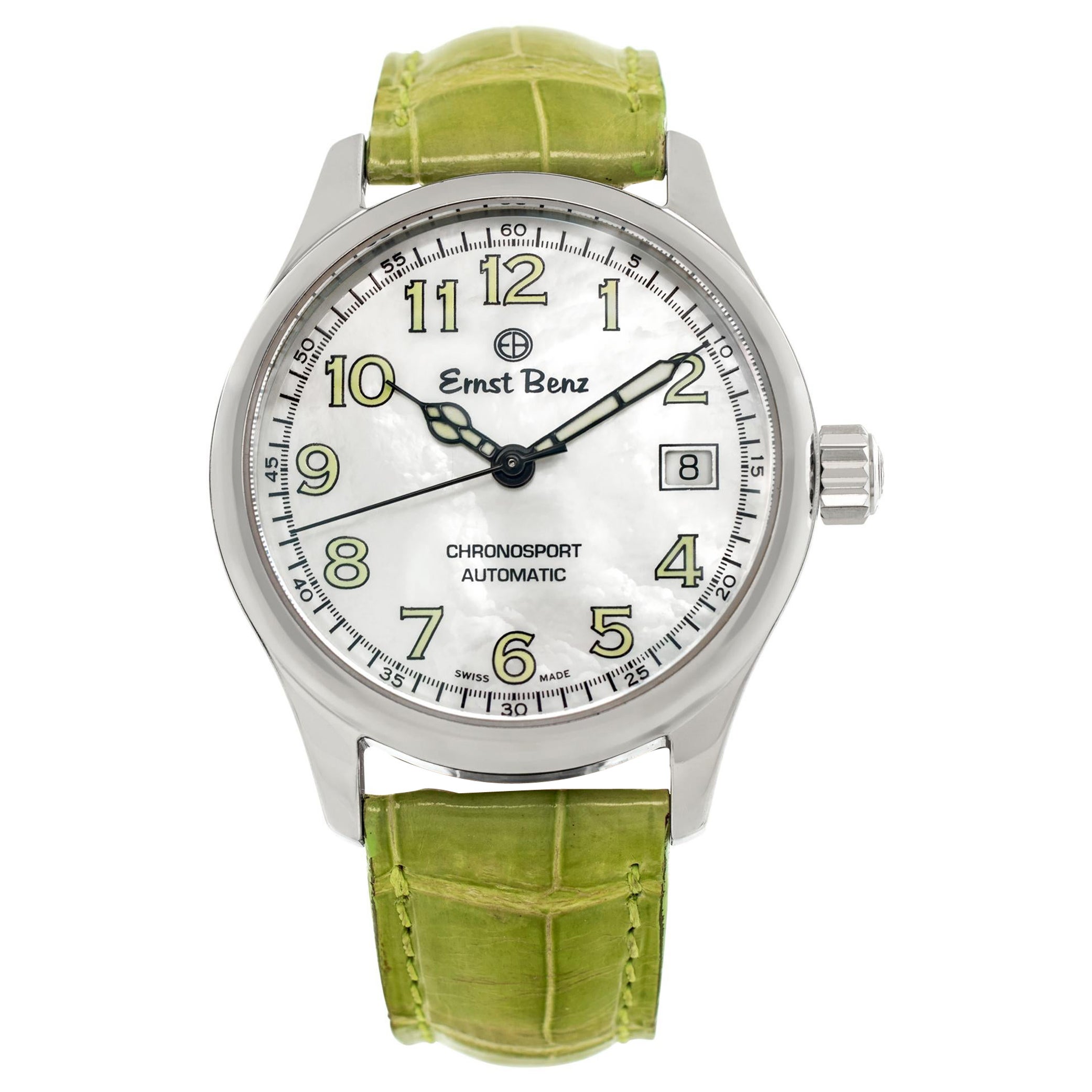 Unused Ernst Benz Chronosport  Stainless steel Automatic Wristwatch Ref GC30232