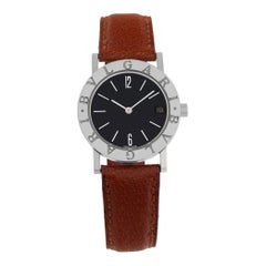 Used Bvlgari Bvlgari stainless steel Quartz Wrisrtwatch Ref BB 30 SLD