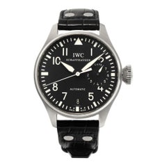 Used IWC Big Pilot stainless steel Automatic Wristwatch Ref 5004