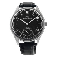 Reloj de pulsera manual IWC Portugués de acero inoxidable Ref IW544501