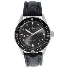 Used Blancpain Fifty Fathoms "Bathyscaphe" stainless steel Automatic Wristwatch