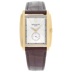 Used Patek Philippe Gondolo 18k yellow gold Manual Wristwatch Ref 5124j