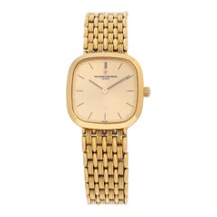 Vacheron Constantin Classic 18K yellow gold Quartz Wristwatch Ref 27095