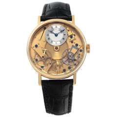 Breguet Tradition 18k yellow gold Manual Wristwatch Ref 7027BA/11/9V6