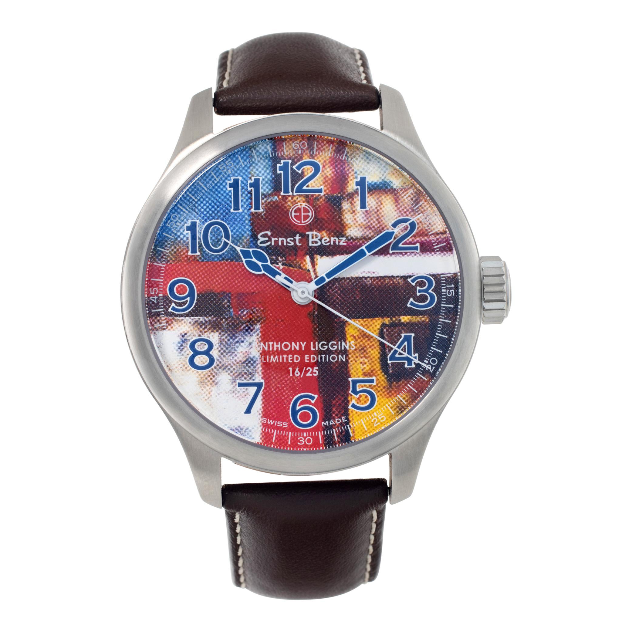 Unused Ernst Benz Chronosport stainlesssteel Automatic Wristwatch Ref GC10200-AL For Sale