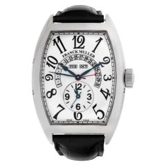Franck Muller Master Calendar 18k white gold Automatic Wristwatch Ref 9880 mc mb