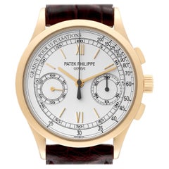 Patek Philippe Complications Chronograph Yellow Gold Mens Watch 5170