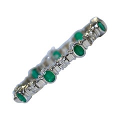 6,03 Karat Smaragd-Armband