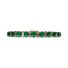 9.94 Carat Colombian Emerald Bracelet