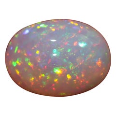 Opale éthiopienne de 7,33 carats  Ovale 17x12.5mm  Pierre précieuse en vrac