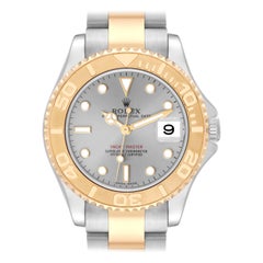 Used Rolex Yachtmaster Midsize Steel Yellow Gold Mens Watch 168623