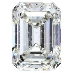 Used Alexander Beverly Hills GIA Certified 5.14 Carat Emerald Cut Diamond