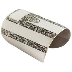 Sterling Silver Cuff Bracelet 12