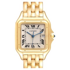 Cartier Panthere XL Yellow Gold Mens Watch W25014B9