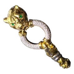 Bracelet à chaîne fantaisie en or 18 carats jaune et blanc, édition limitée
