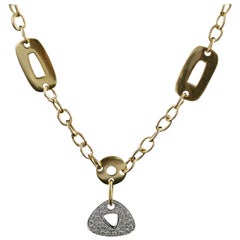 Mattioli Diamond Pave Gold Necklace