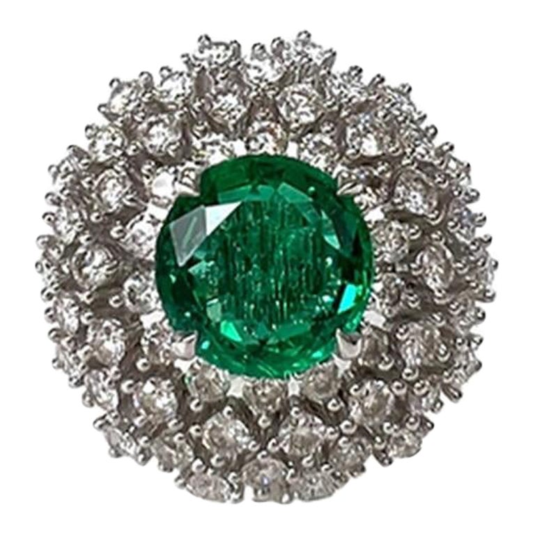 1.77 CTS Emerald Ring For Sale