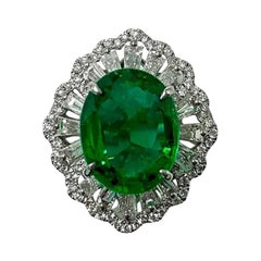 Emerald Oval Ring 5.00 cts