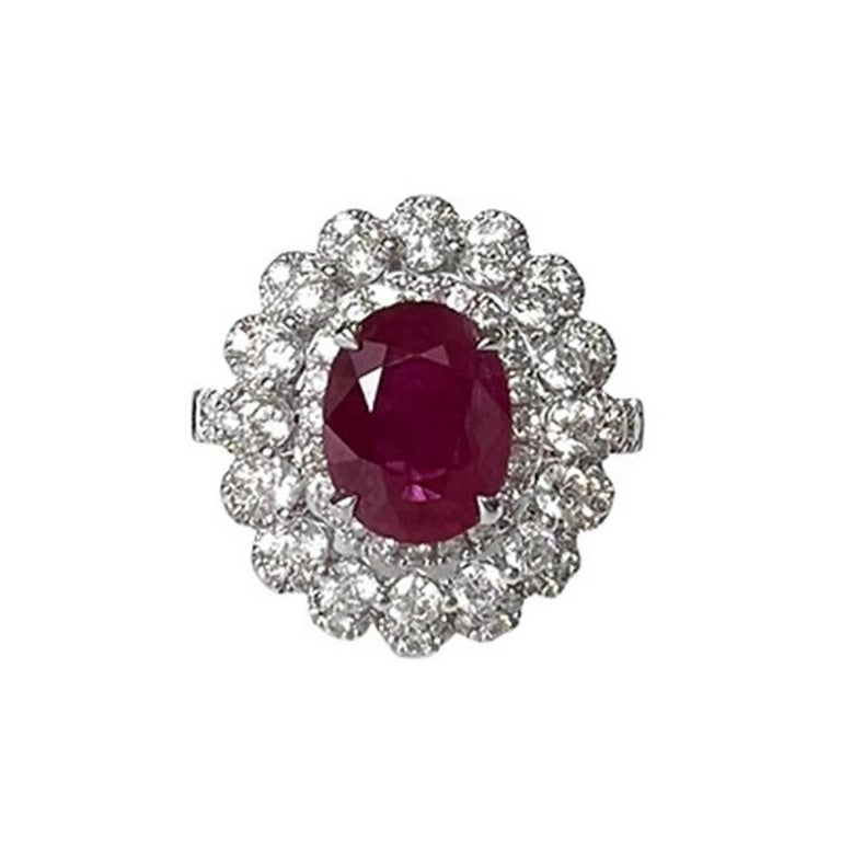 2.40 CTS Ruby Ring For Sale