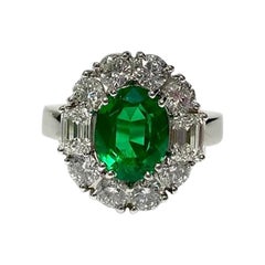 Anillo Oval Esmeralda 3,15 cts