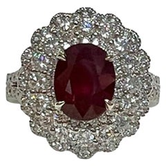 2.41 CTS Ruby Oval Ring