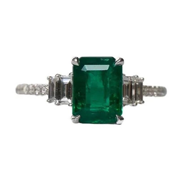 Emerald EC Ring 1.64 CTS