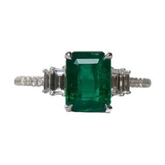 Emerald EC Ring 1.64 CTS