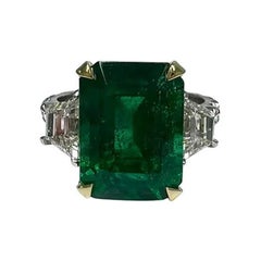 Emerald EC Ring 4.97 Carats