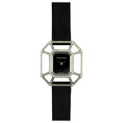 Tiffany & Co. Paloma Picasso Ladies White Gold Diamond PuzzleWatch Wristwatch