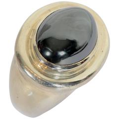 Tiffany & Co. Paloma Picasso Hematite Silver Ring