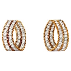 Pendientes de diamantes
