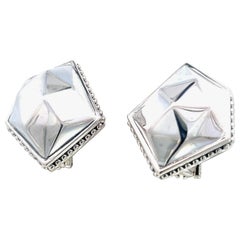 Pendientes de clip Lagos Estate Plata de Ley